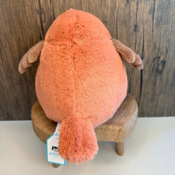 Jellycat Plum Robin FAST SHIP NEW Jellycat Bird - Picture 7 of 10